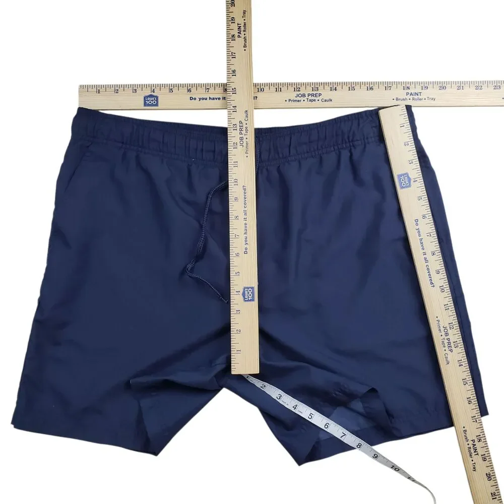 Vintage Op Ocean Pacific Swim Trunks Shorts Mens Medium Blue Mesh Lined Y2K